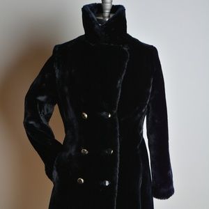 Vintage Faux Fur Coat,  Borgana by Russell Taylor